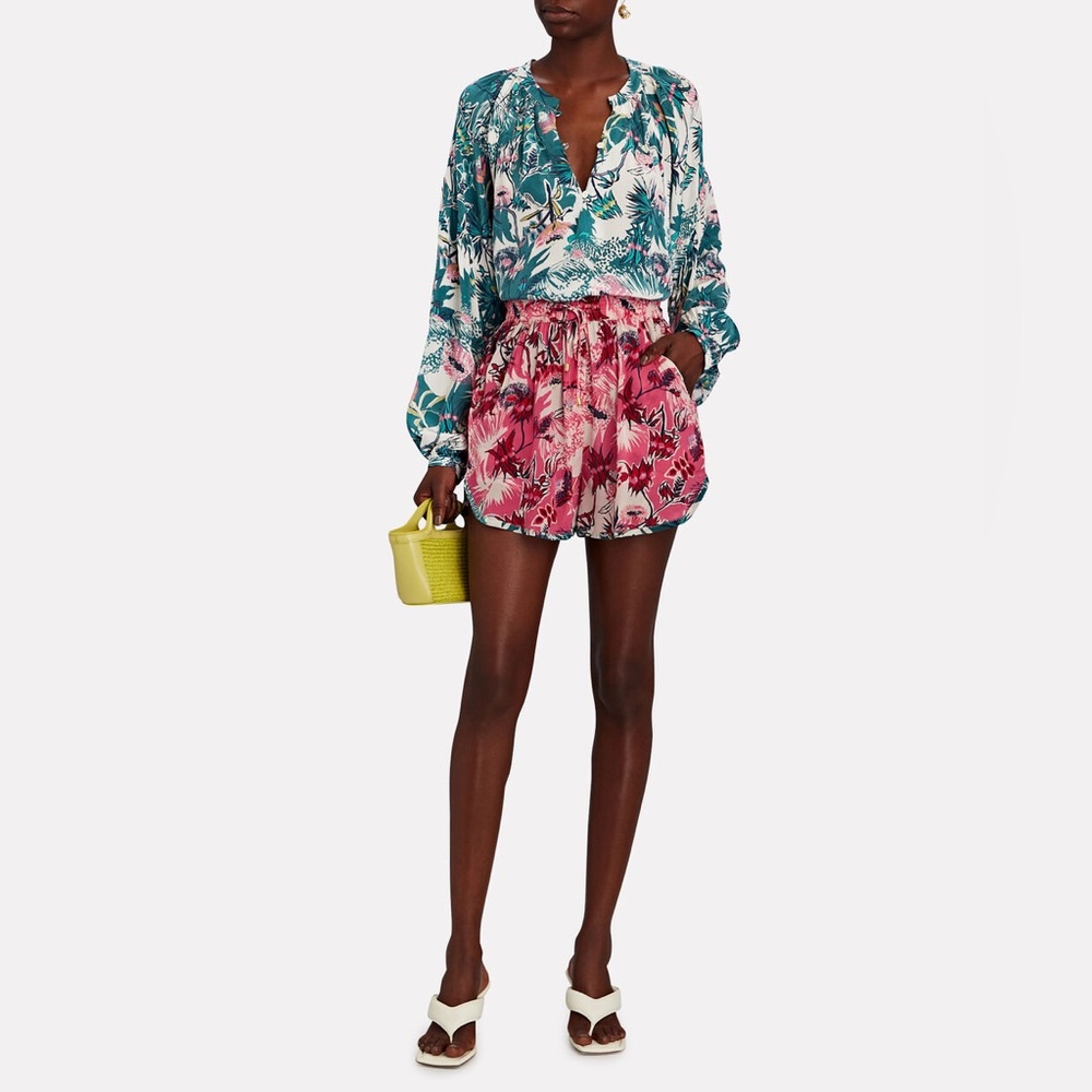 Chufy Ivy Pink Silky Shorts, NWT size Medium